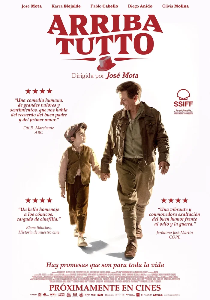 Poster for “Arriba Tutto”, by José Mota