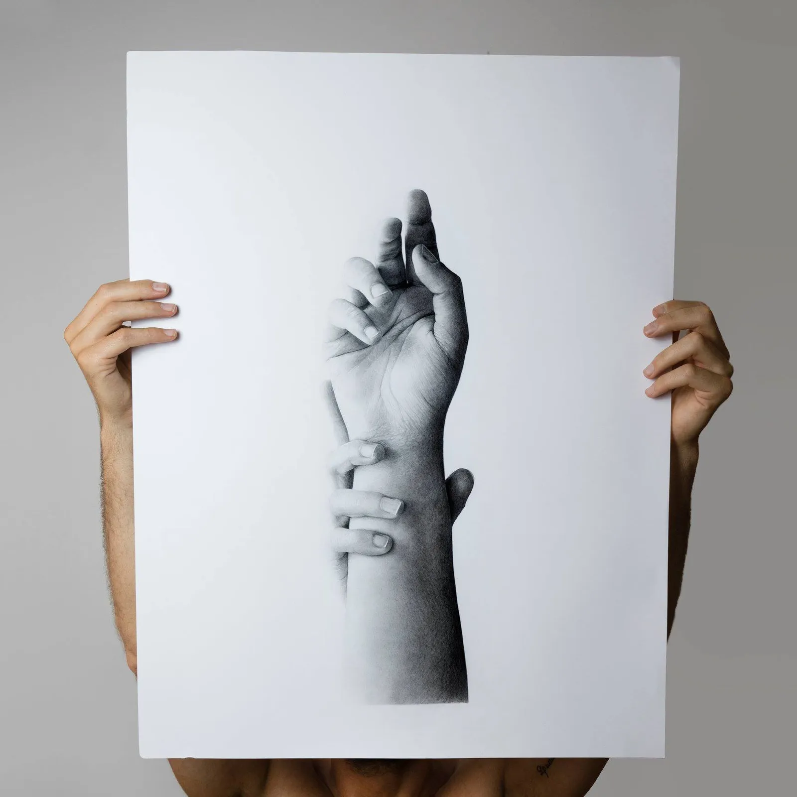 Retrato por encargo — lápiz sobre papel — David Catá