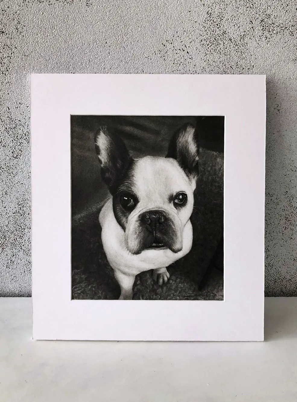 Retrato por encargo — lápiz sobre papel — David Catá