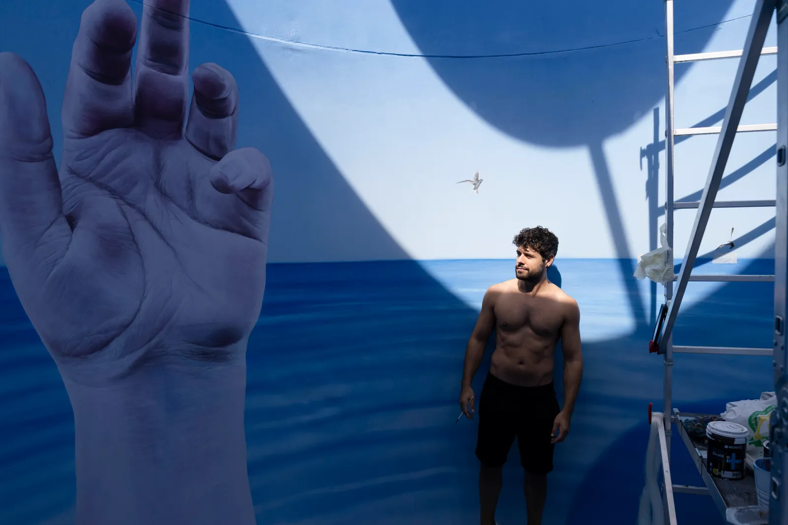 La piel del mar, obra 4 — David Catá