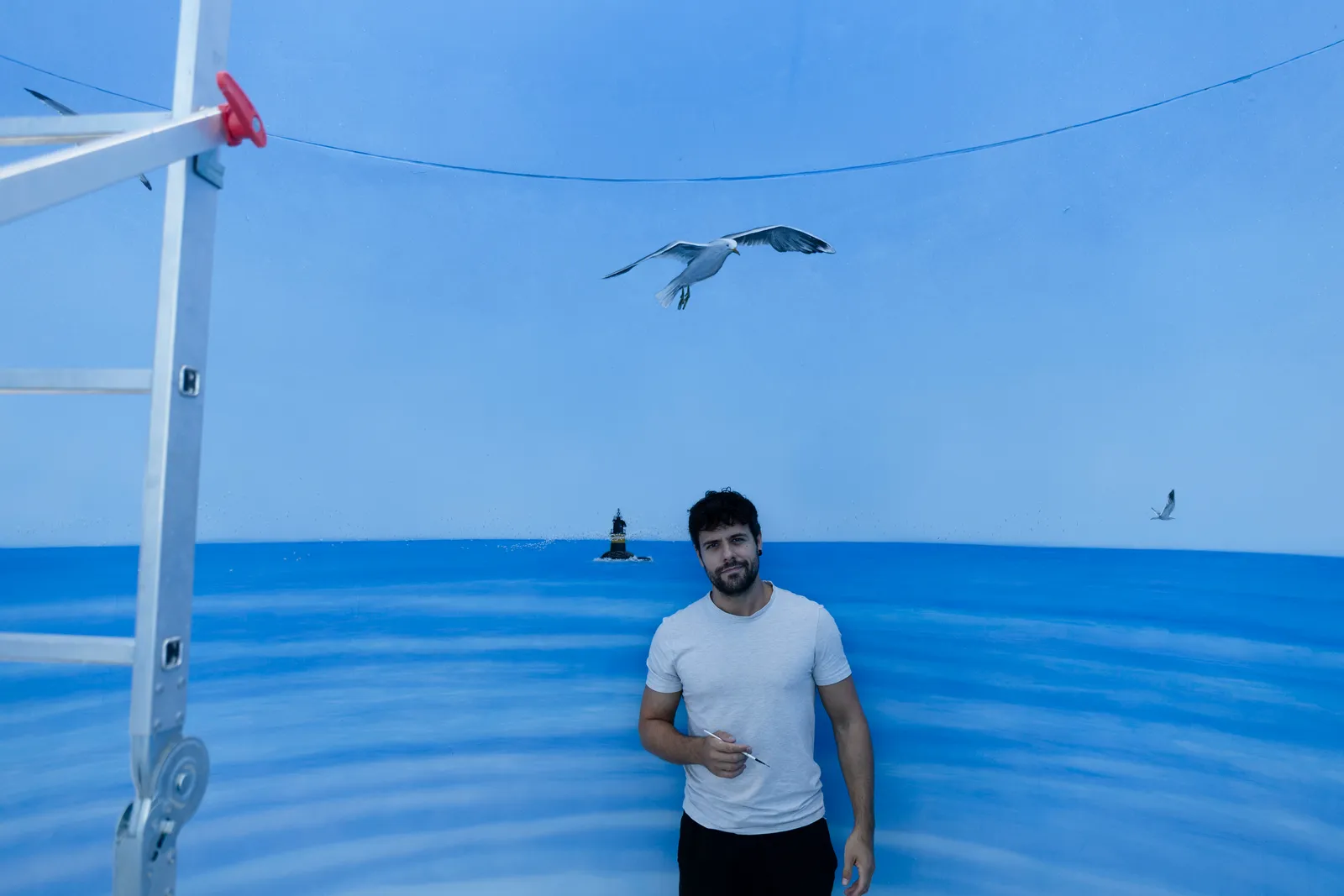 La piel del mar, obra 5 — David Catá