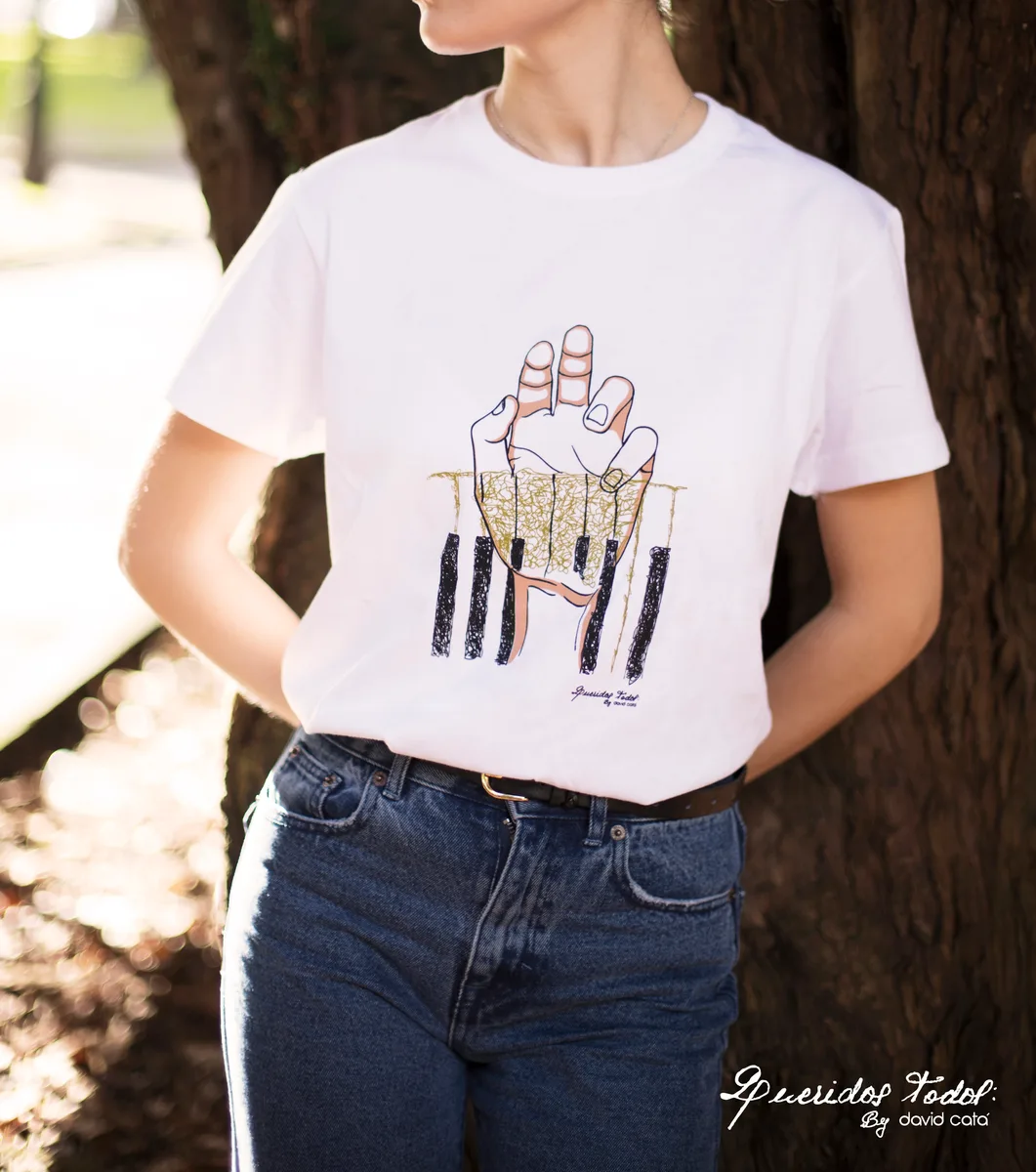 Camiseta «Piano» — David Catá