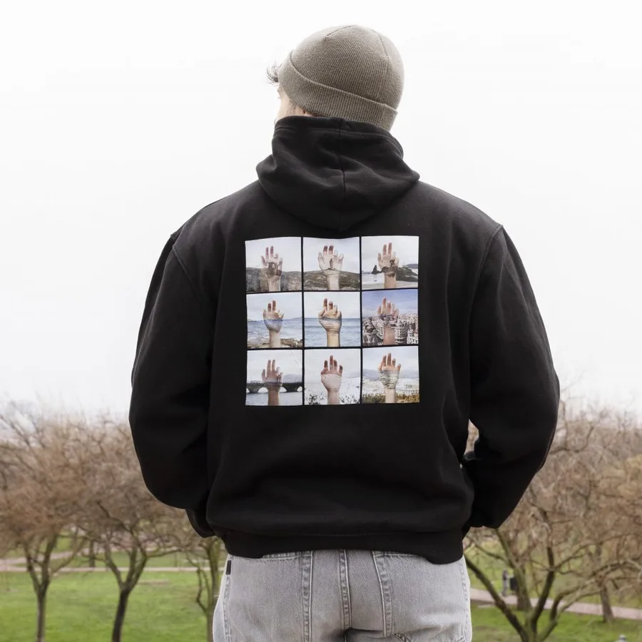 Sudadera «Horizontes» negra — David Catá
