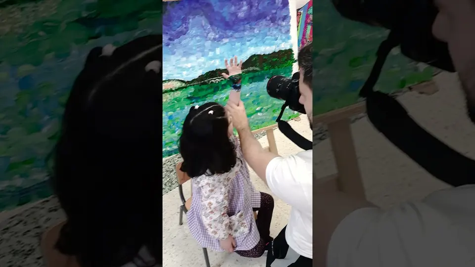 Artistic interaction as a family — Colegio San Roque