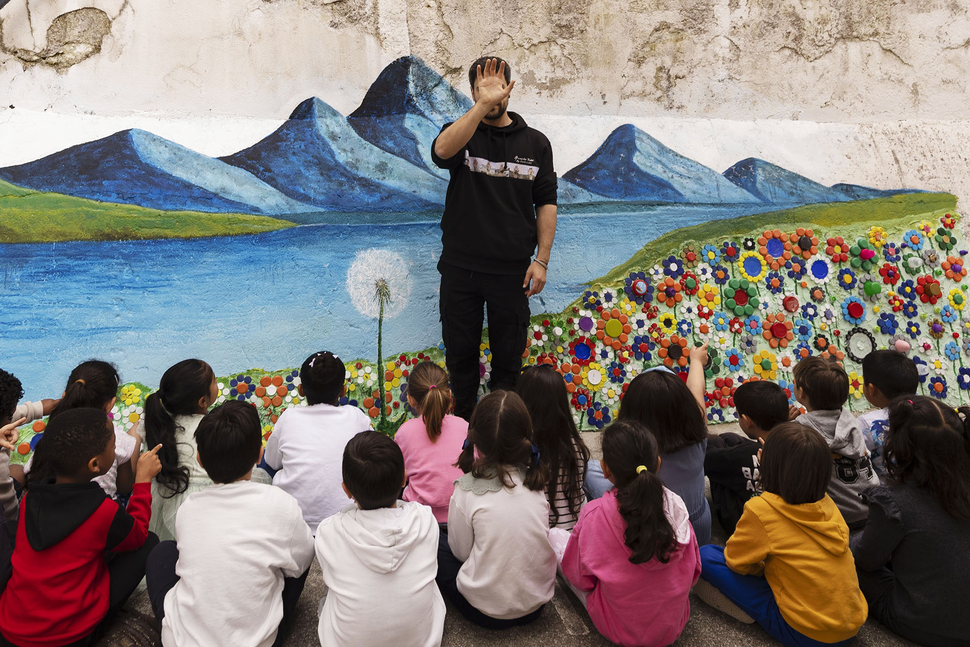 SAN ROQUE MURAL. DAVID CATÁ